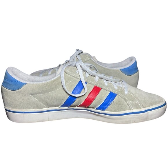 Adidas Americana Low White/Red-Blue Skateboarding Men's Shoe Size 10.5, G65587 - Picture 4 of 14